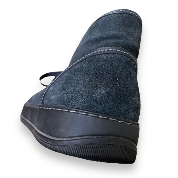 Lanvin Chukka Desert blue Suede Boots - Picture 9 of 16